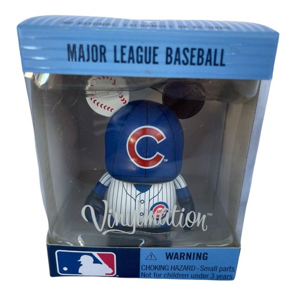Disney Other - Disney Parks MLB Series Chicago Cubs Vinylmation Figure
